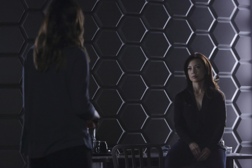 Still of Ming-Na Wen and Chloe Bennet in Agents of S.H.I.E.L.D. (2013)