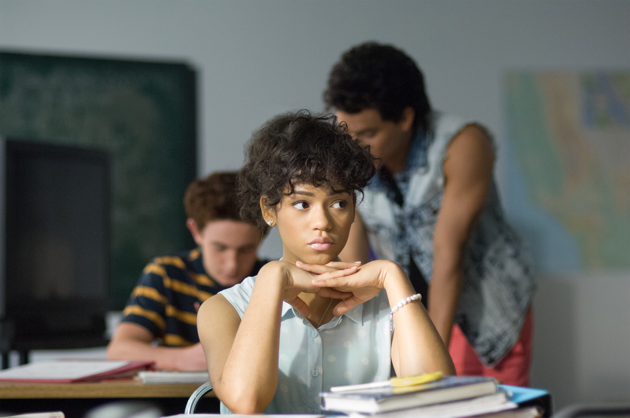 Still of Taylor Russell in The Unauthorized Saved by the Bell Story (2014)