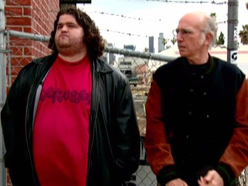 Still of Larry David and Jorge Garcia in Curb Your Enthusiasm (1999)