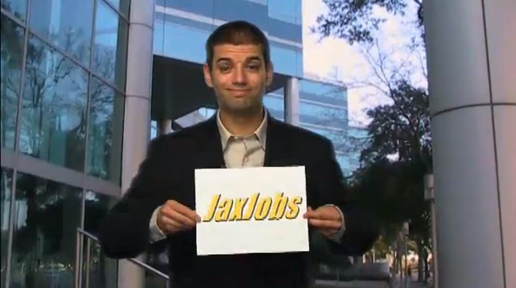 Luis Costa Jr in Jax Jobs TV Commercial.