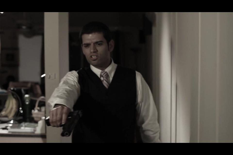 Luis Costa Jr in The Deadline Writer short film.