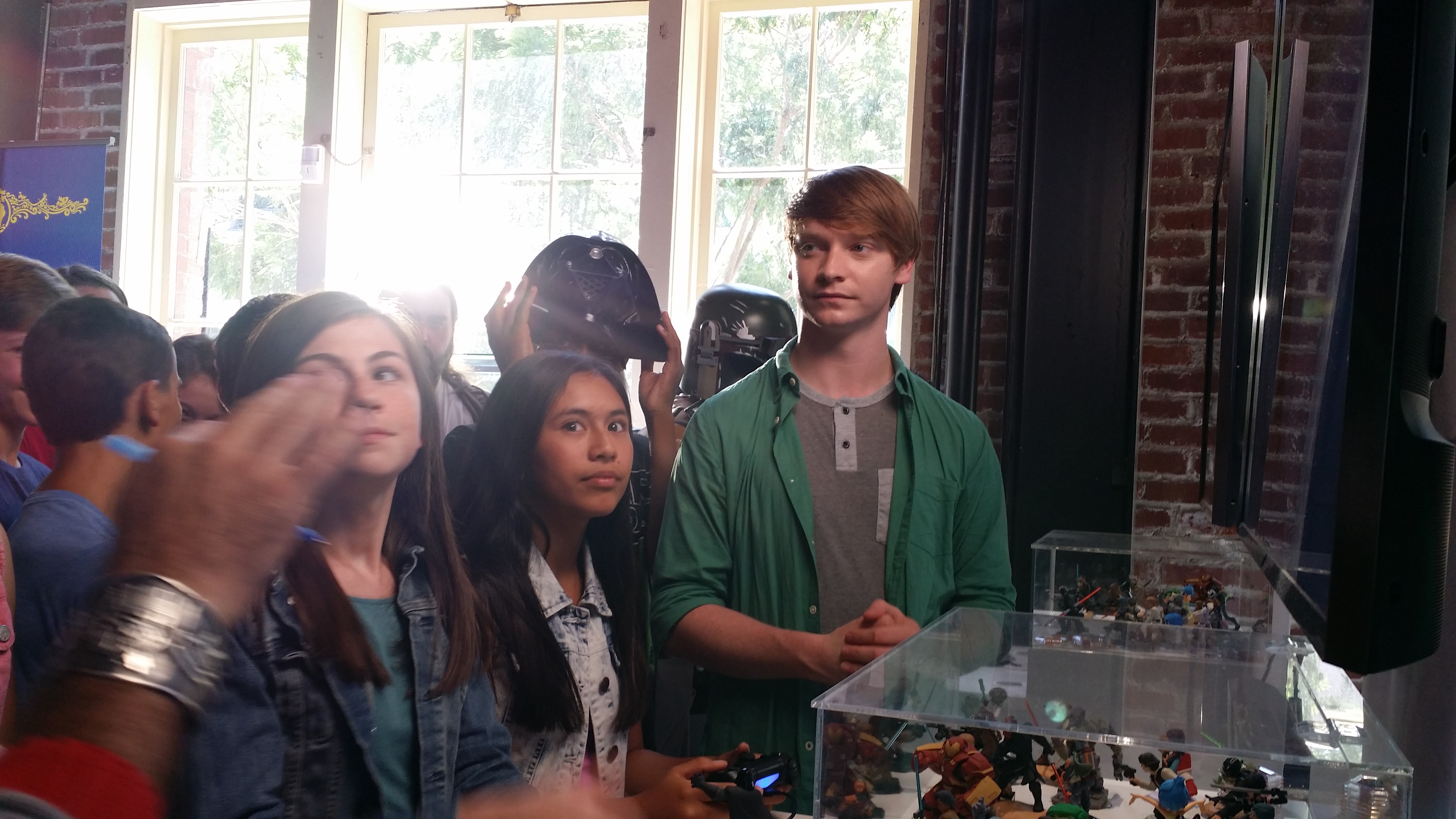 On Set of My Second Commercial For Disney Infinity 3.0 Commercial with Disney Star Calum Worthy