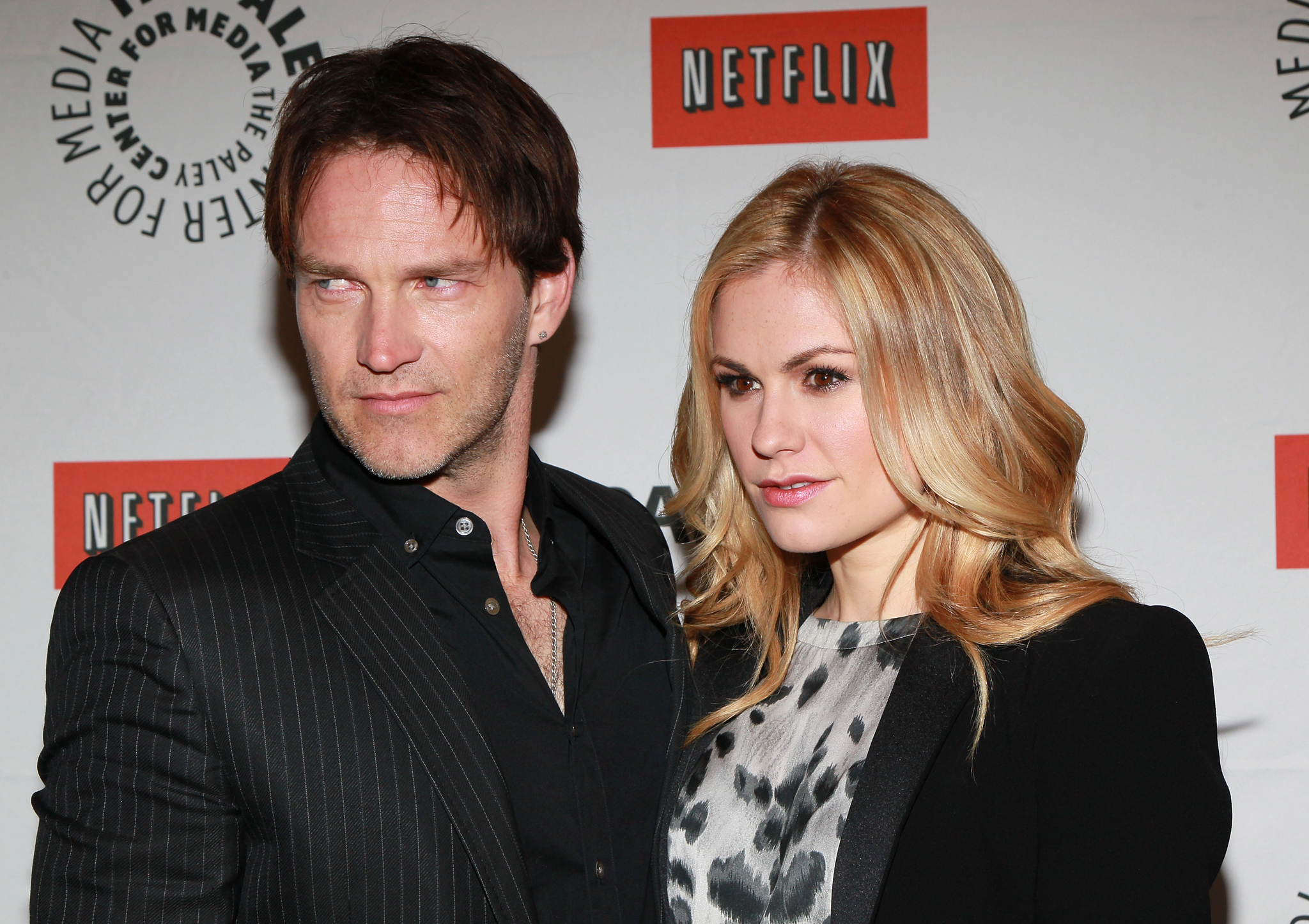 Anna Paquin and Stephen Moyer