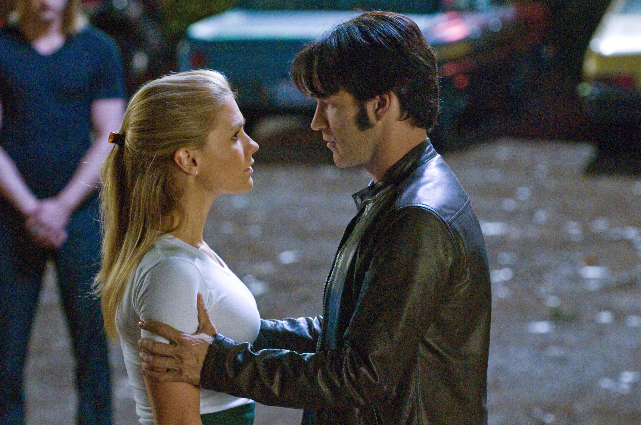 Still of Anna Paquin and Stephen Moyer in Tikras kraujas (2008)