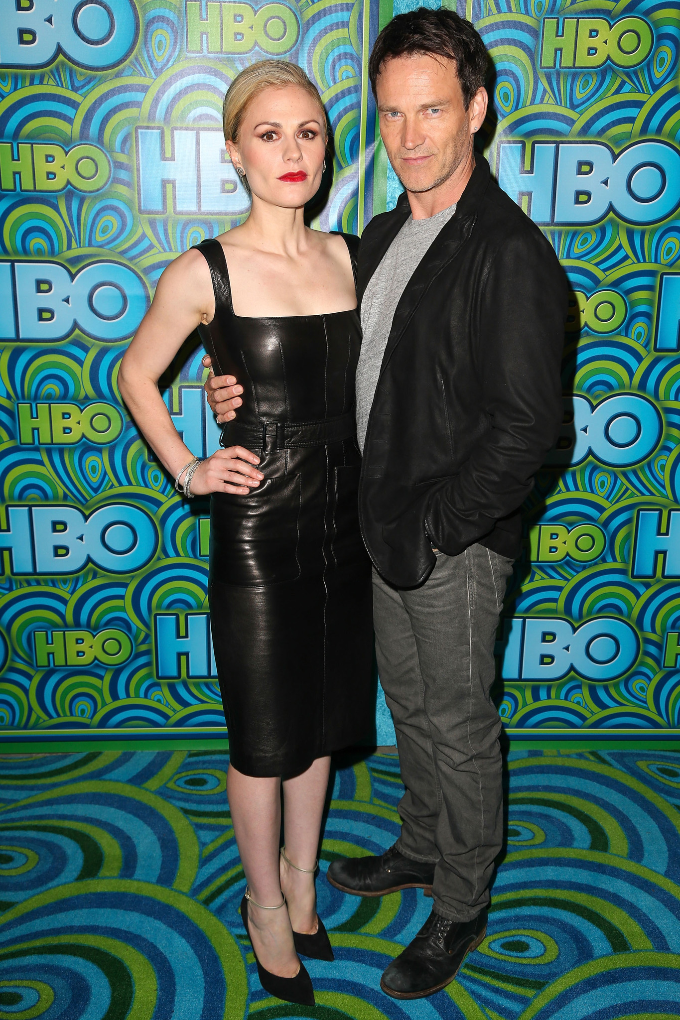 Anna Paquin and Stephen Moyer