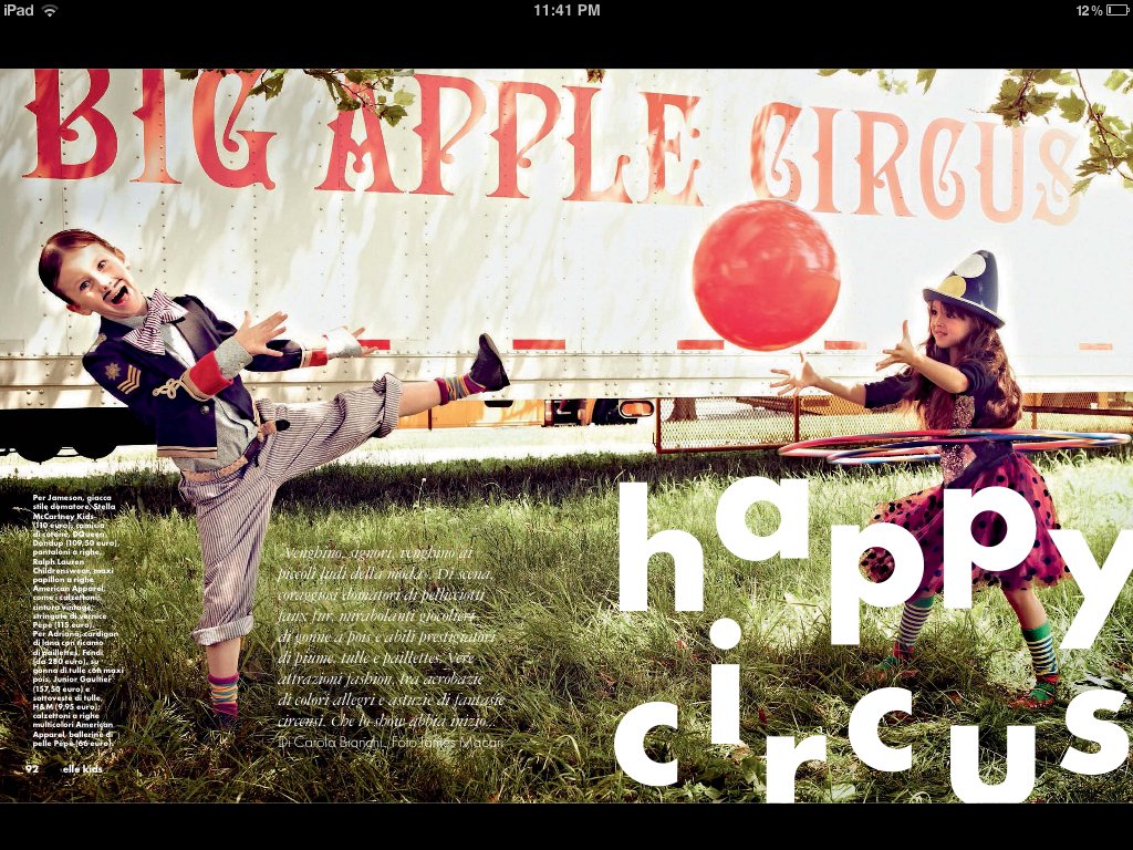 ELLE Cover Feature - Happy Circus with JP Vanderloo