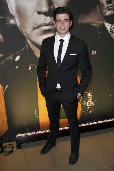 At the premiere screening of Mob City.
