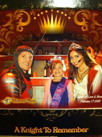 My show at Medieval Times.