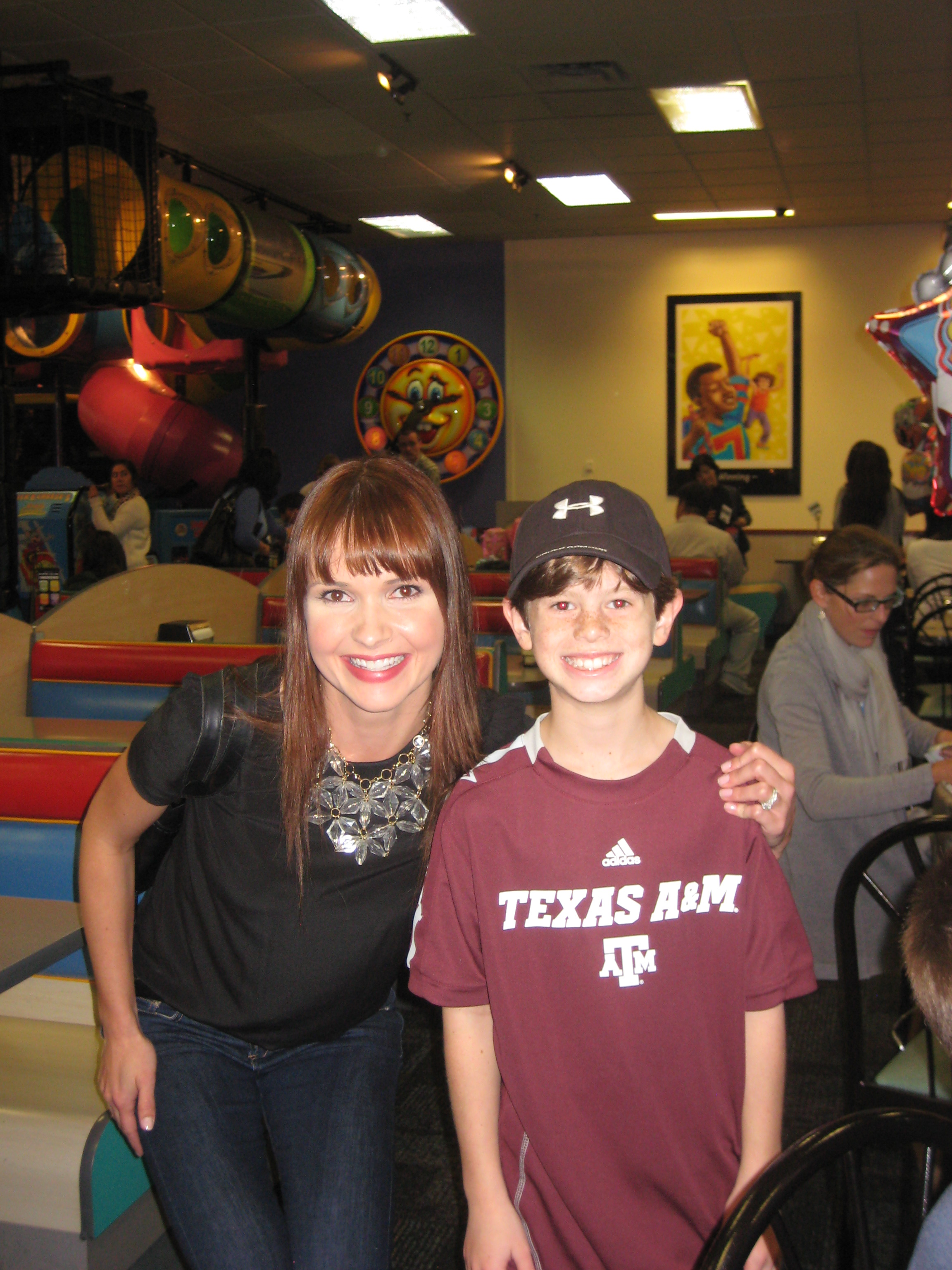 Drew Justice with Valerie Azlynn - Miss Crabtree from Rascals