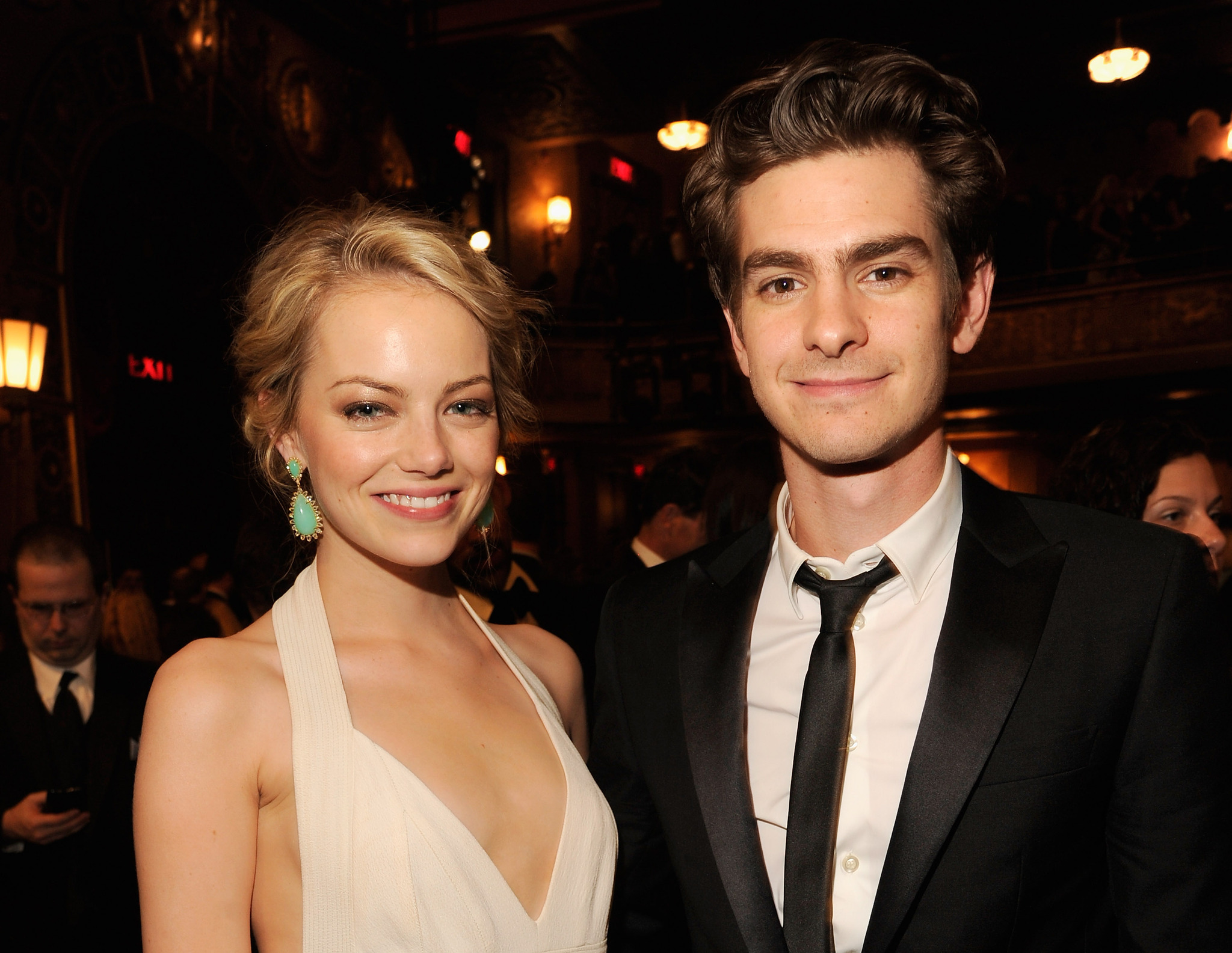 Emma Stone and Andrew Garfield