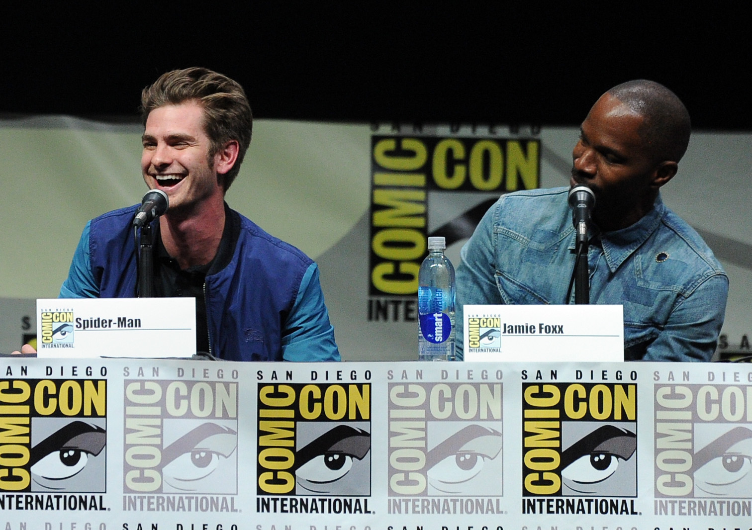 Jamie Foxx and Andrew Garfield