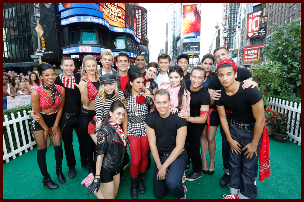 Teen Beach Movie cast performing in Times Square on Good Morning America