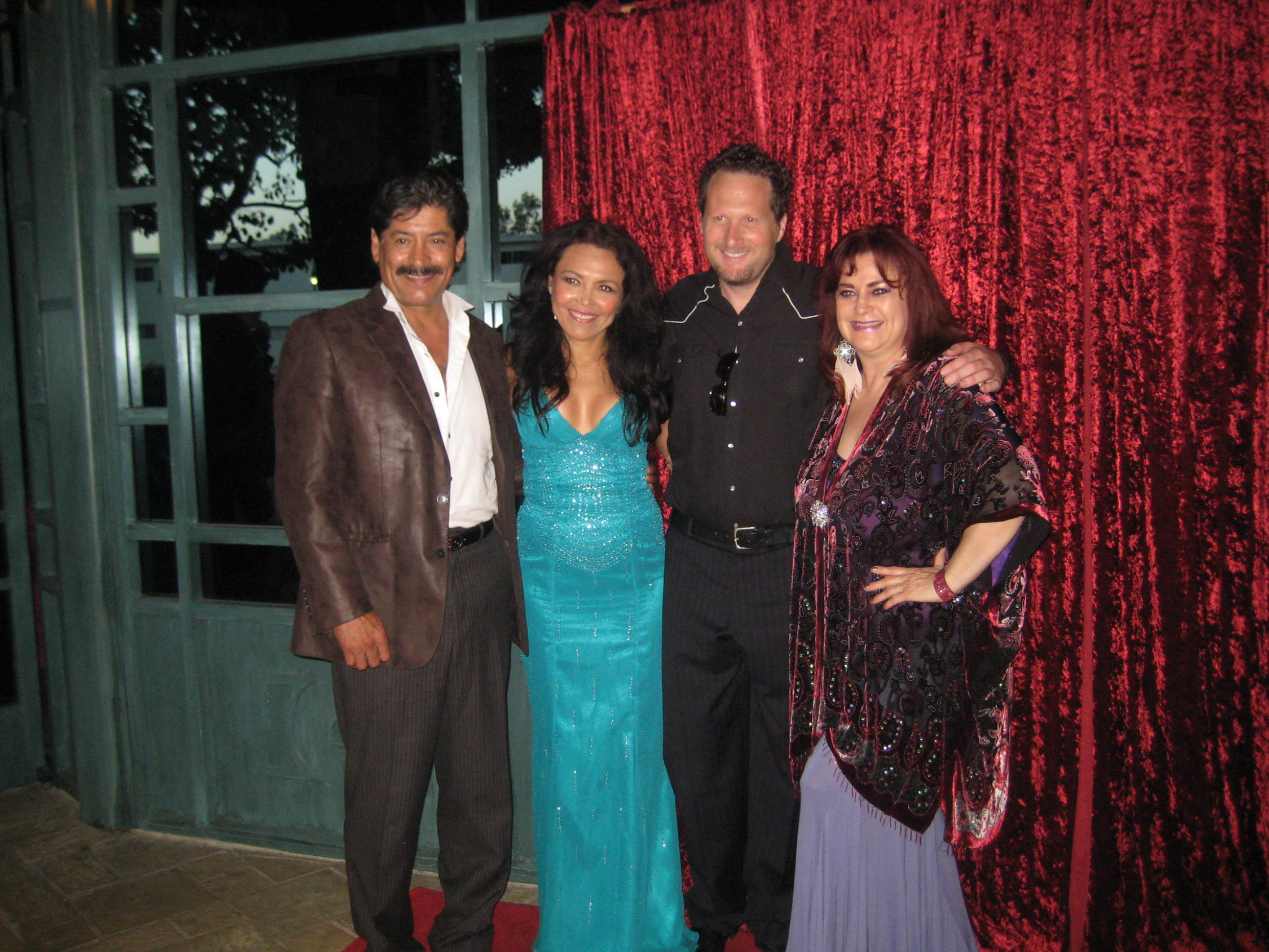 Sandra Santiago with the Mexican movie star Miguel Angel Rodriguez & the actor Andrew Tarr at the screening premier of the film Chihuahua Day, Hollywood California http://www.sandrasantiago.com https://www.facebook.com/SandraSantiago.page?ref=hl