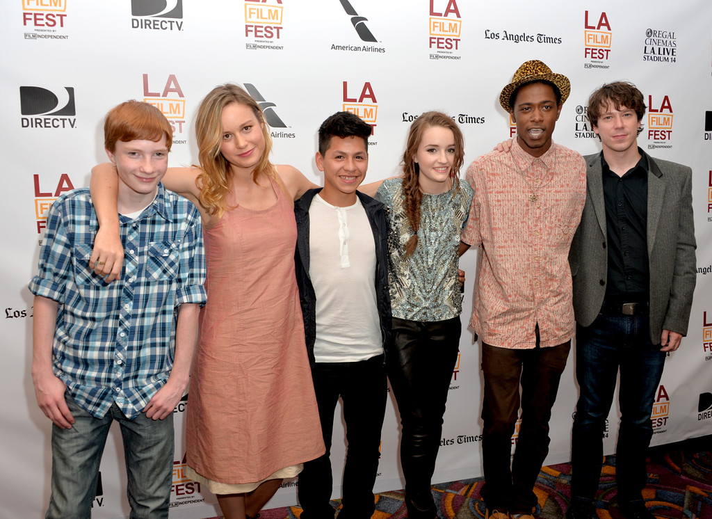 Alex Calloway with cast of Short Term 12 at LA Film Festival premiere