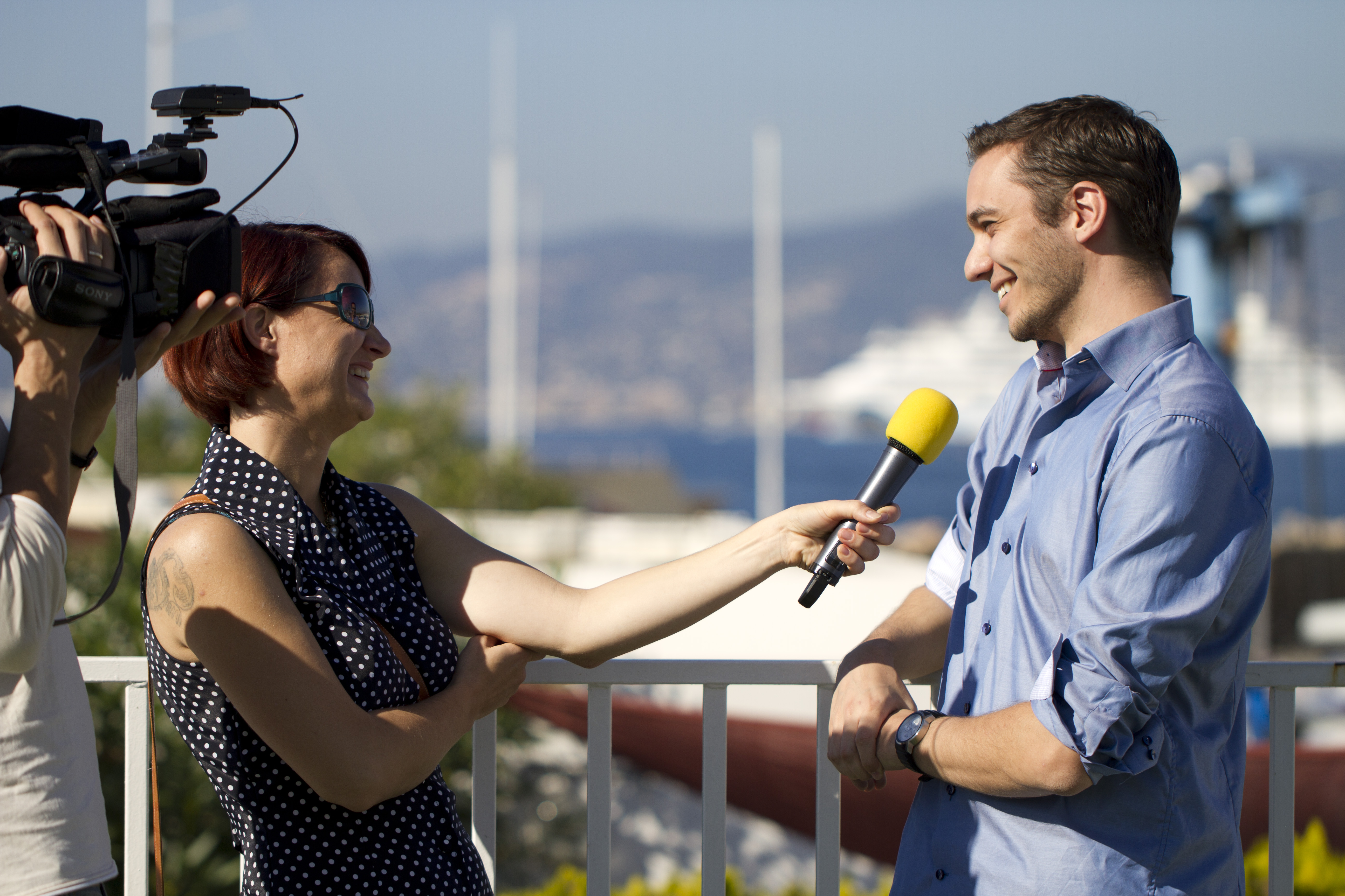 TV Interview at Cannes Corporate Media & TV Awards 2013