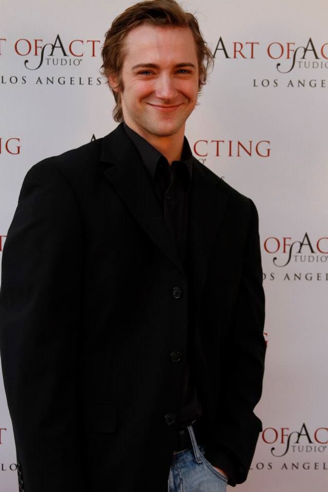 Dan Evans at the Long Way Go Down premiere at The Art of Acting Studio, 2013