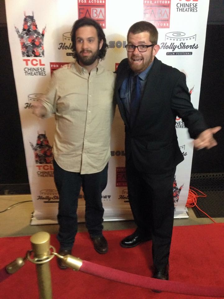 Attending The Hollyshorts Film Festival at The Chinese Theater in Hollywood, California with First Assistant Director Jimmy Freixa