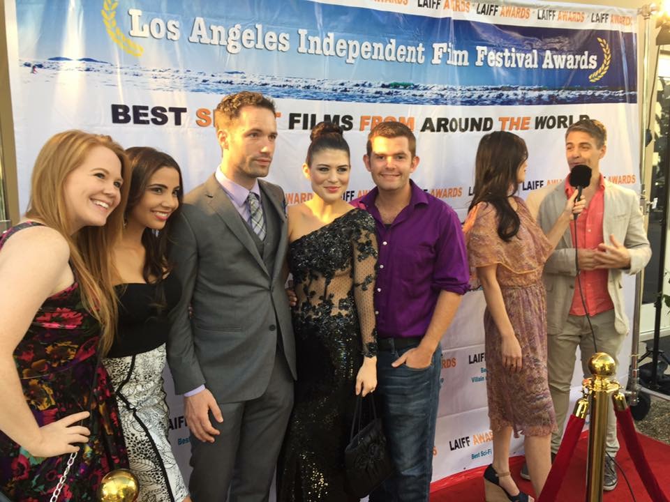 Attending The Los Angeles Independent Film Festival Awards, in Los Angeles, California