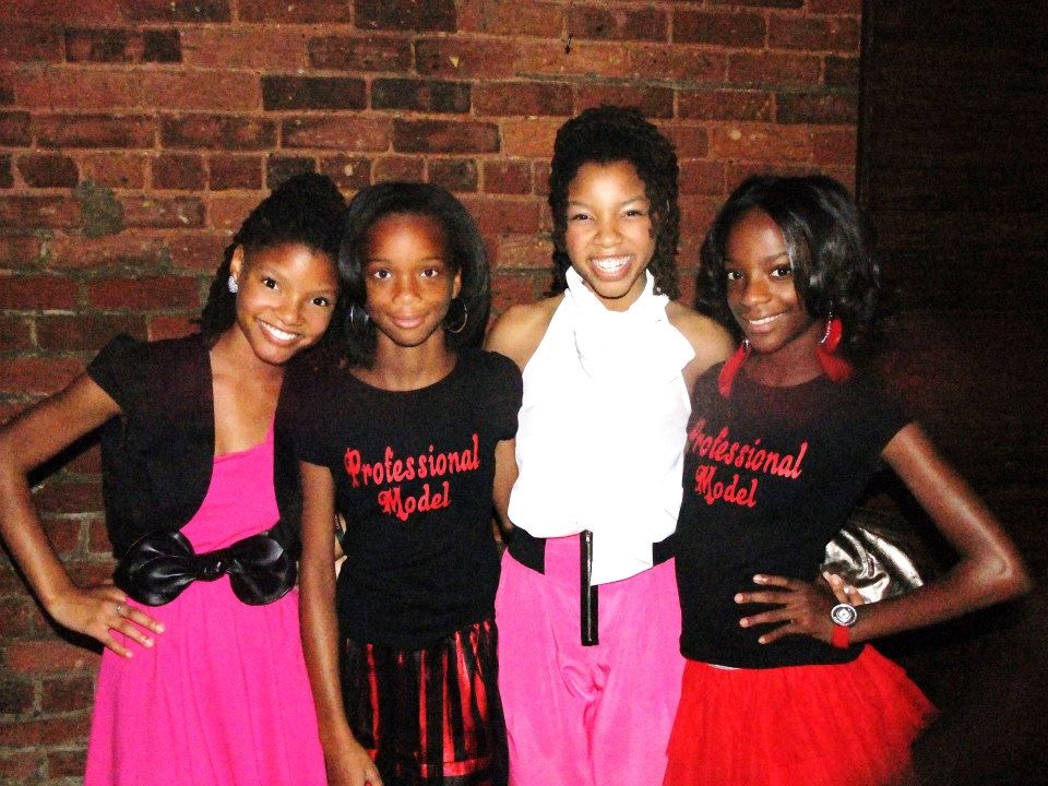 Jada Taylor with Disney's Next Big Thing, Chloe and Halle Bailey