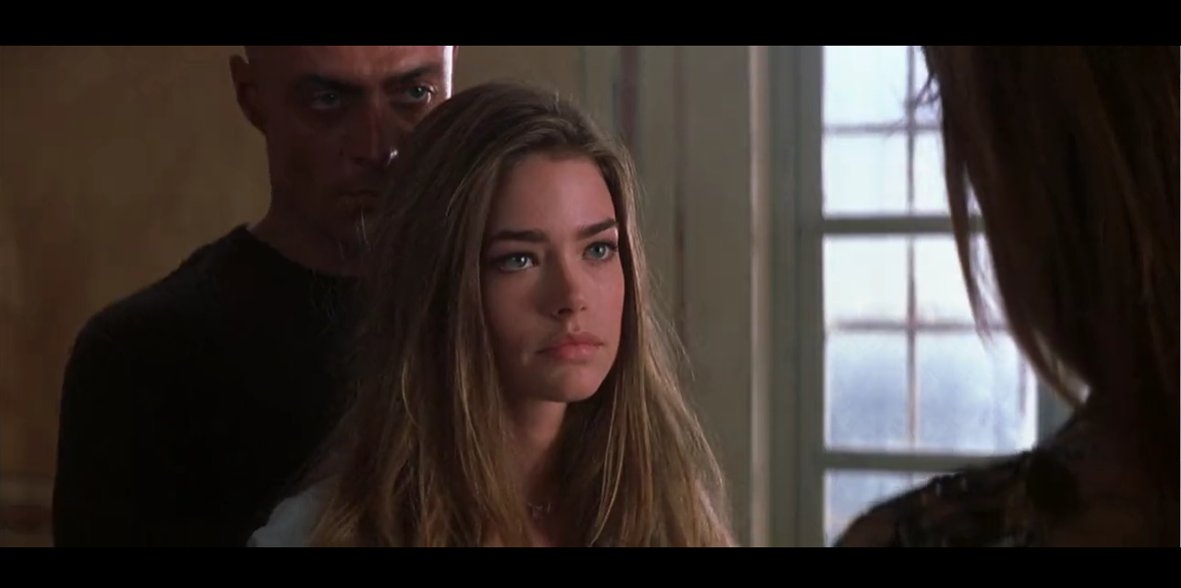 Sean Cronin with Denise Richards in 'The World Is Not Enough'