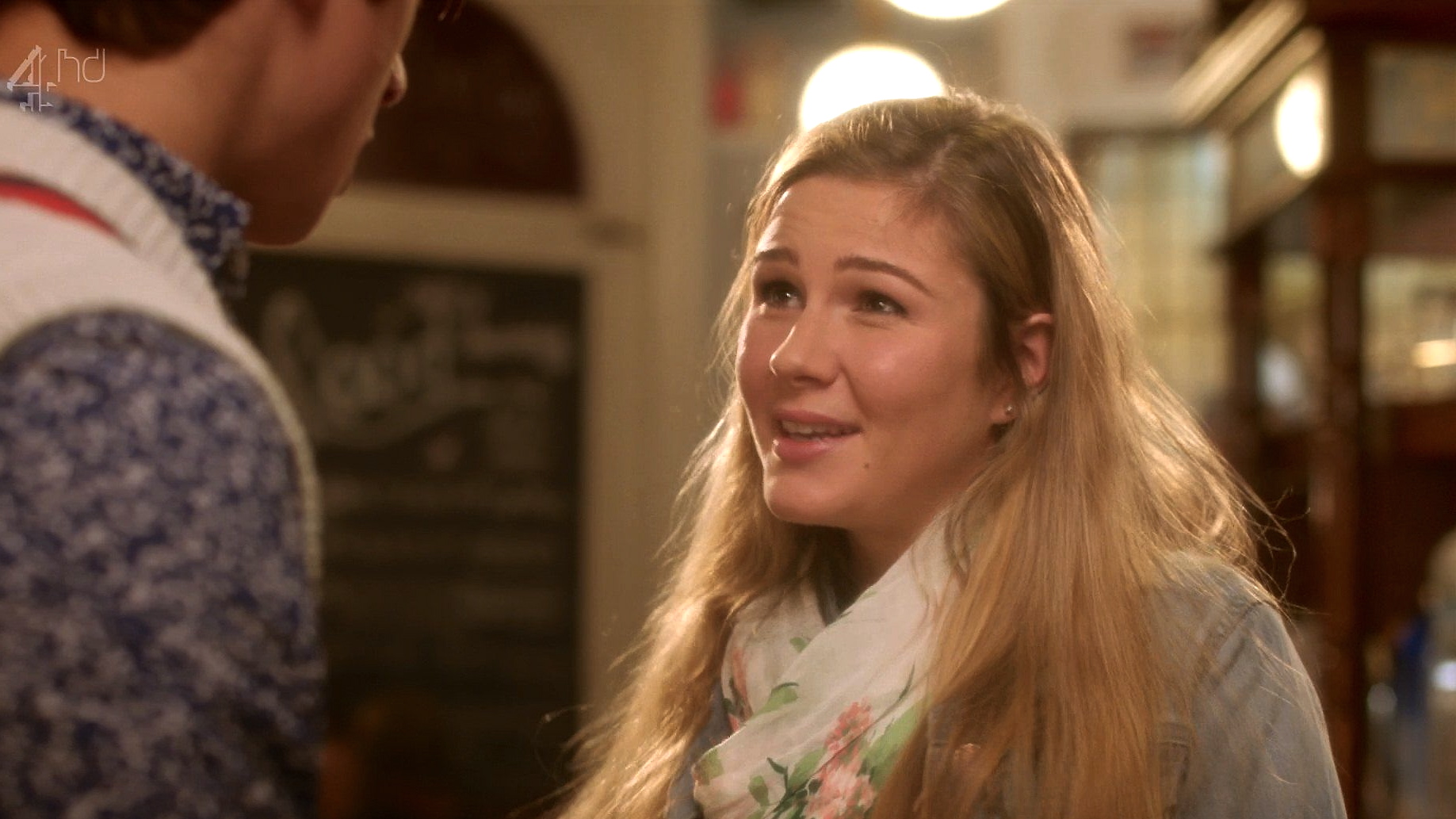 Still of Clare Fettarappa in Fresh Meat with James Musgrave
