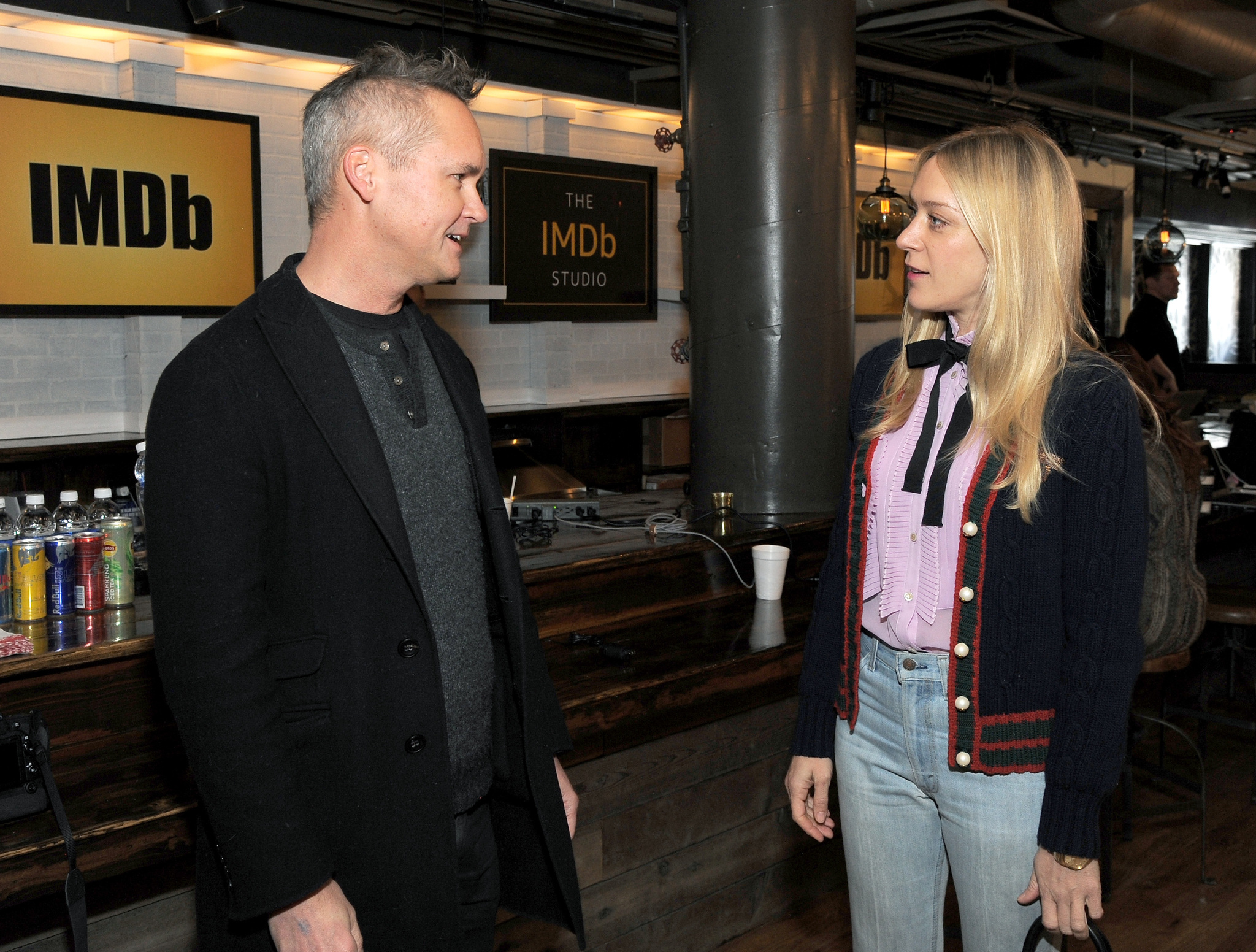 Chloë Sevigny and Roy Price at event of The IMDb Studio (2015)
