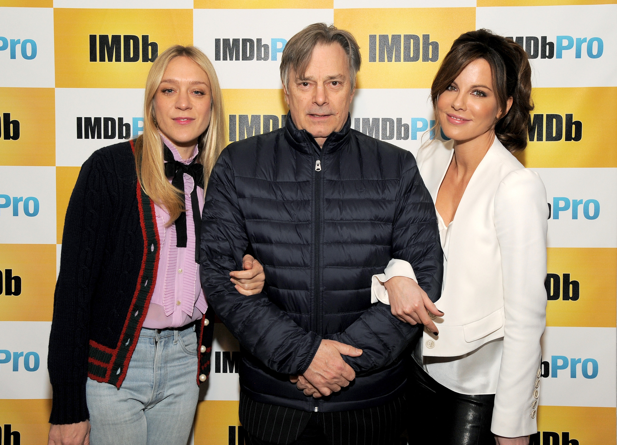 Kate Beckinsale, Chloë Sevigny and Whit Stillman at event of The IMDb Studio (2015)