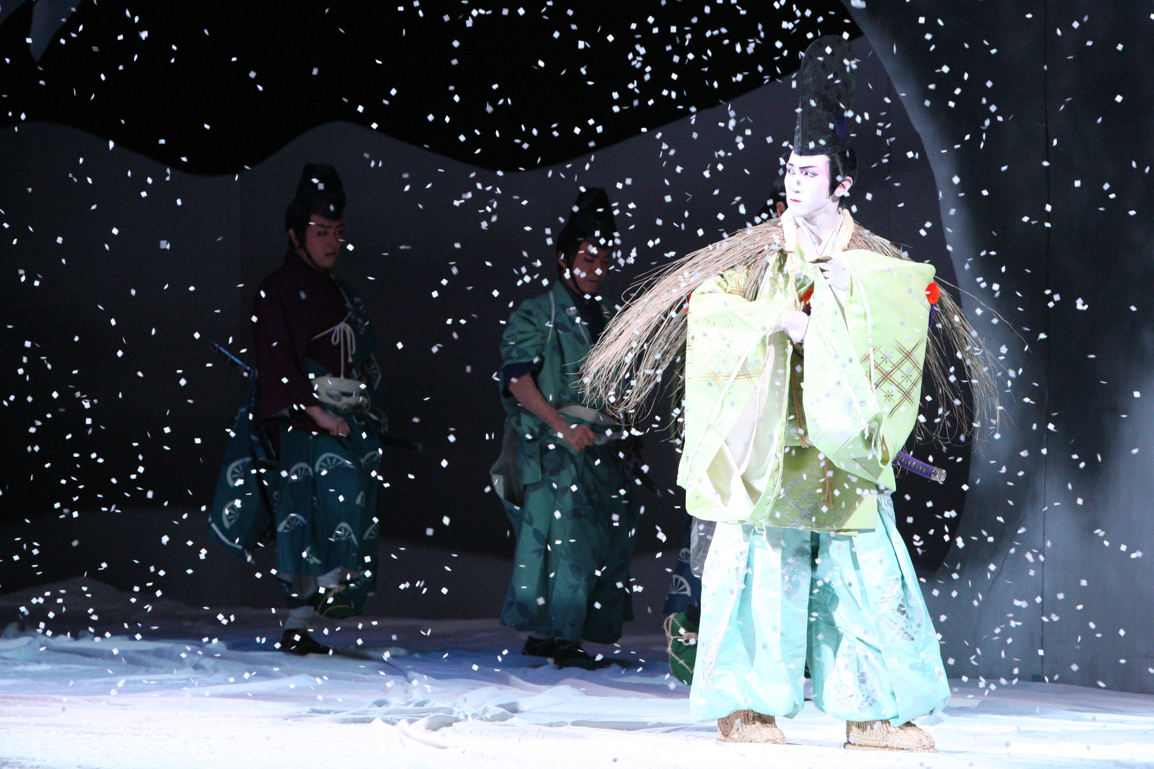 Nishikawa-ryu production of Yuki no Hana at the Chunichi Theater, Nagoya Japan