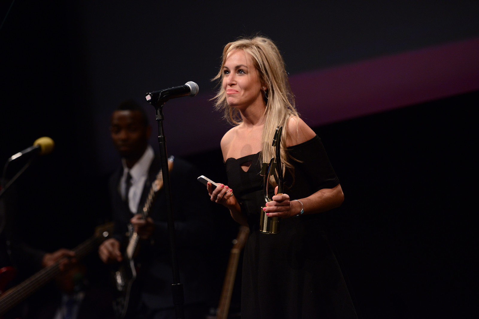Steph Lynn Robinson attending the 2014 Voice Arts Awards (Nominee)