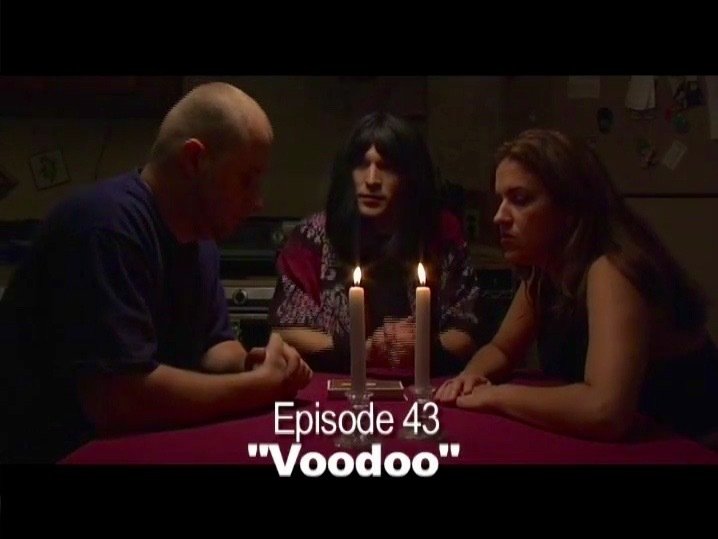 Still of Michael McDerman, Antonia Kasper and Matthew O'Rourke in Voodoo You Believe (2005)