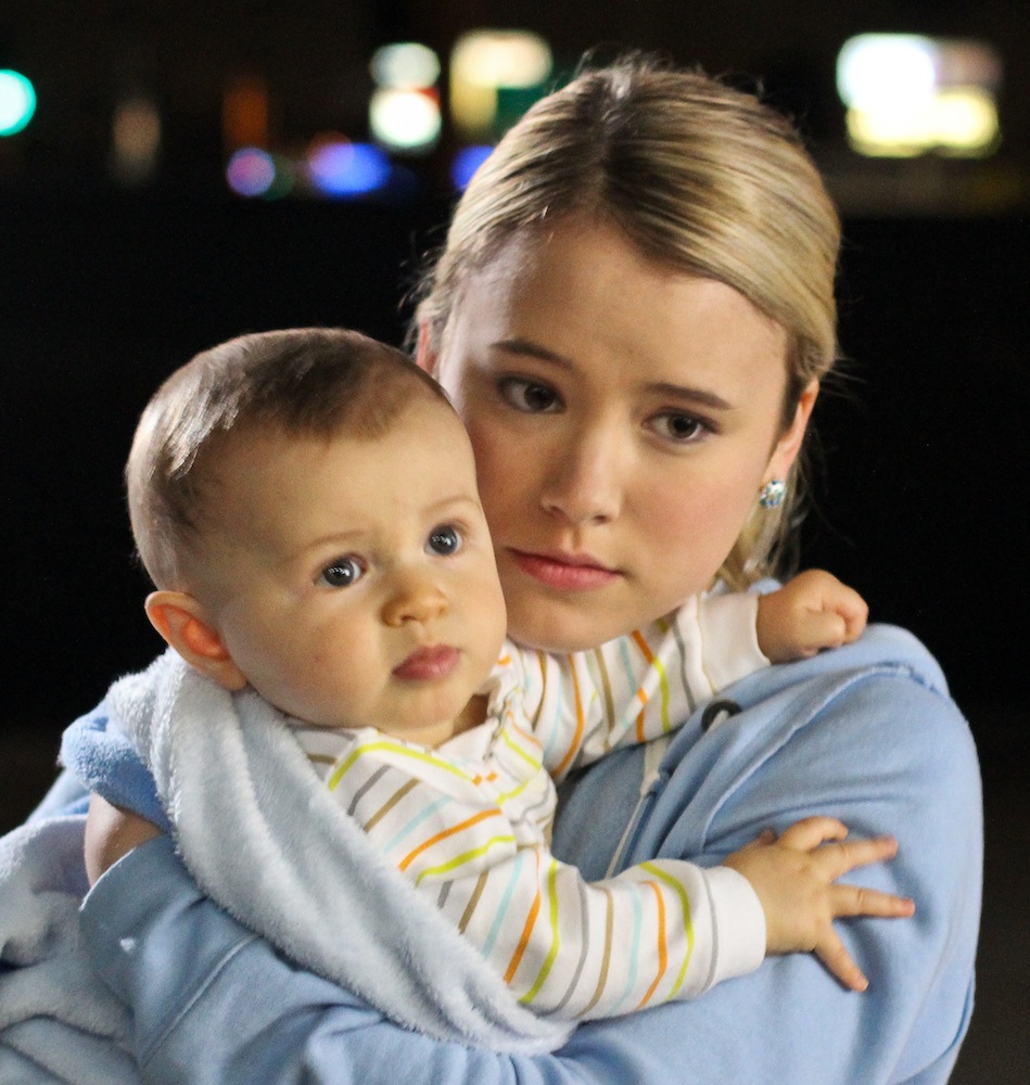 Ocean and Taylor Spreitler in 'Stalked at 17'