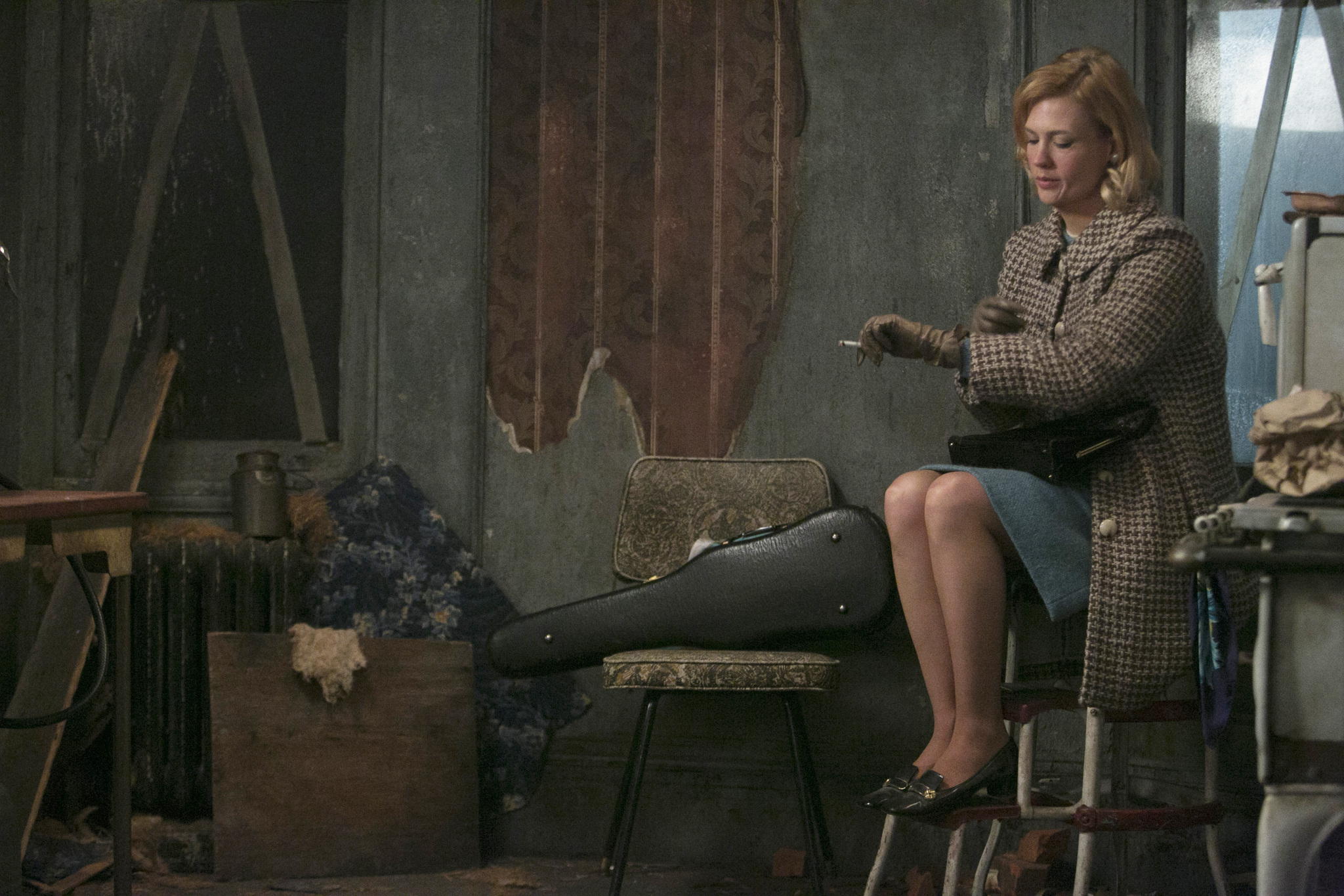 Still of January Jones in MAD MEN. Reklamos vilkai (2007)