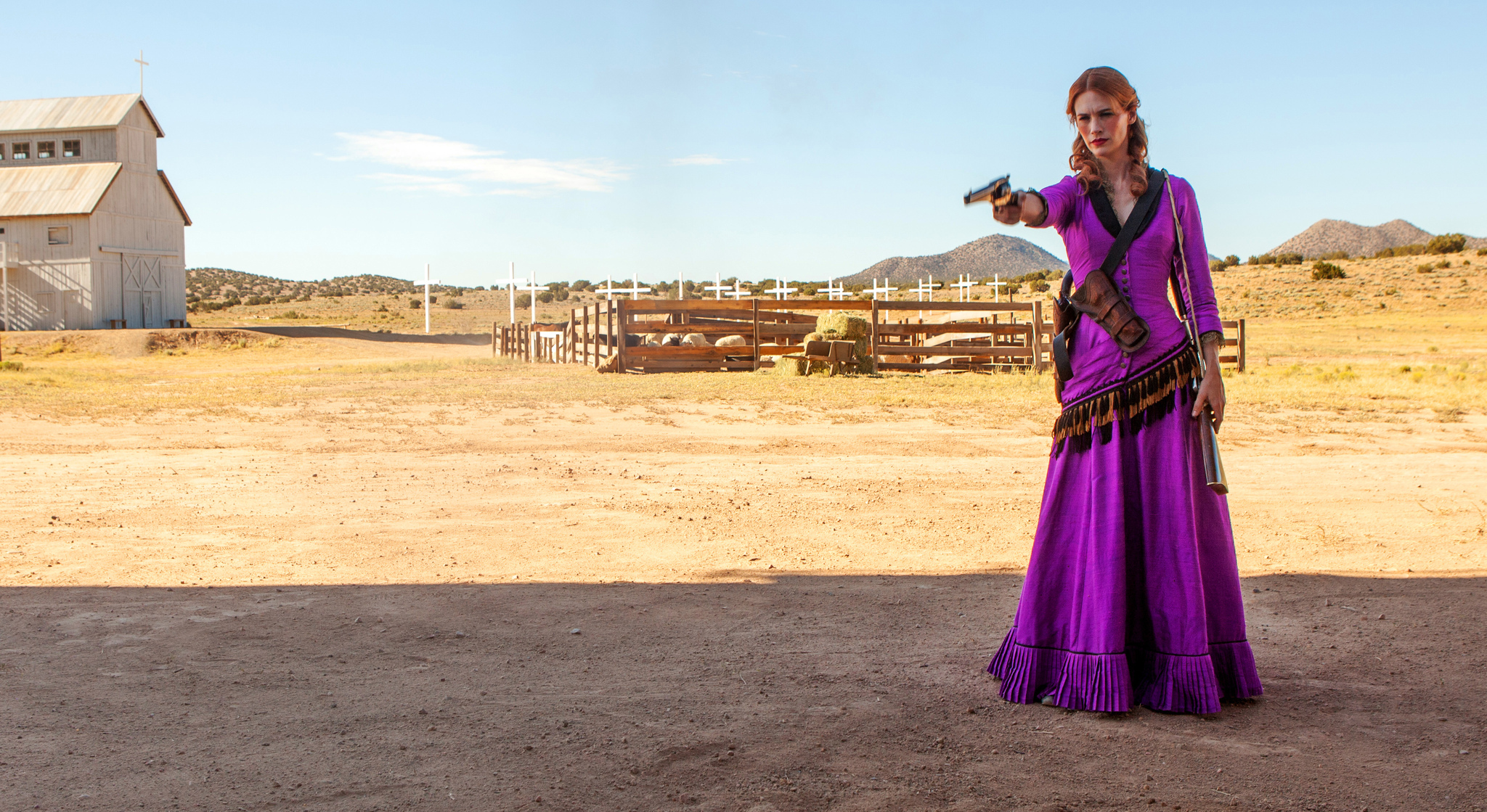 Still of January Jones in Sweetwater (2013)