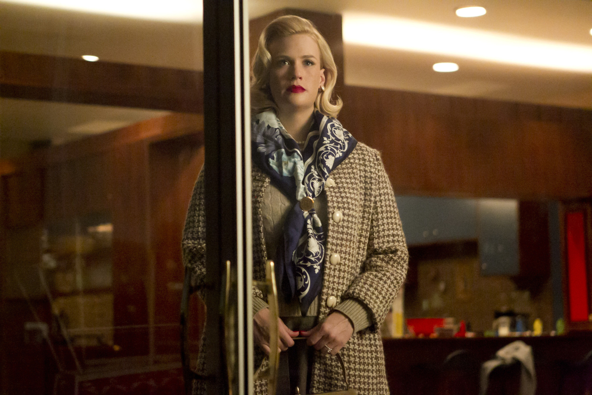 January Jones in MAD MEN. Reklamos vilkai (2007)