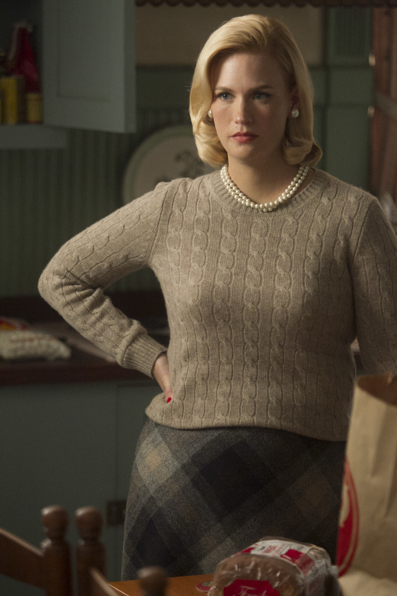 January Jones in MAD MEN. Reklamos vilkai (2007)