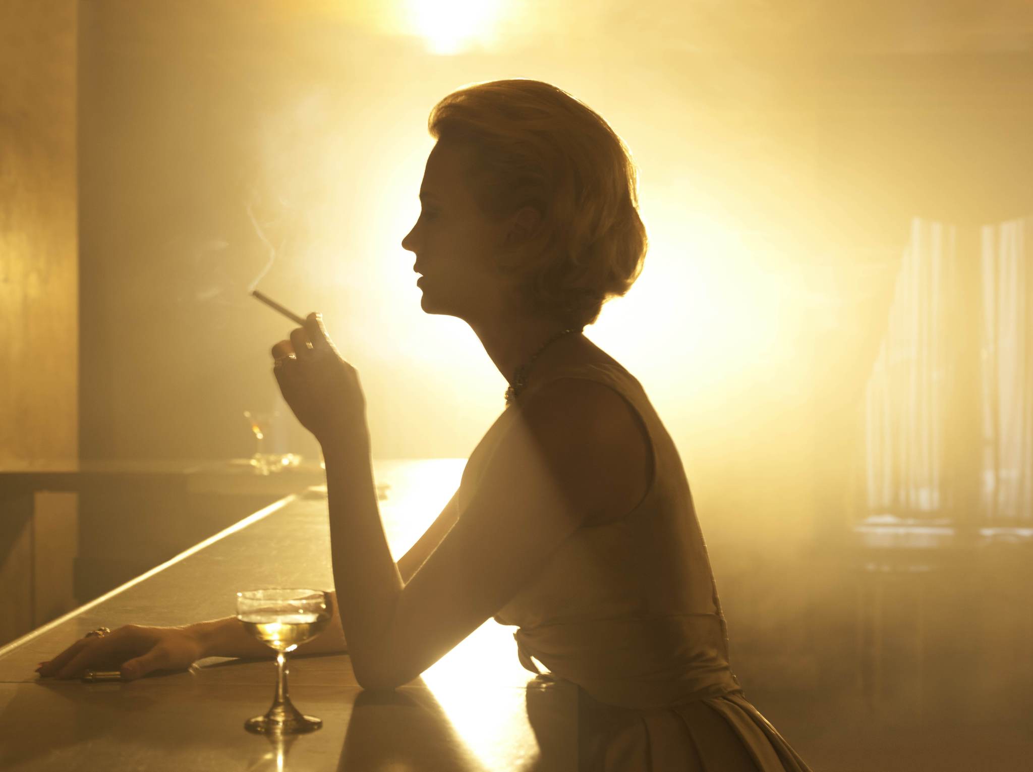 Still of January Jones in MAD MEN. Reklamos vilkai (2007)