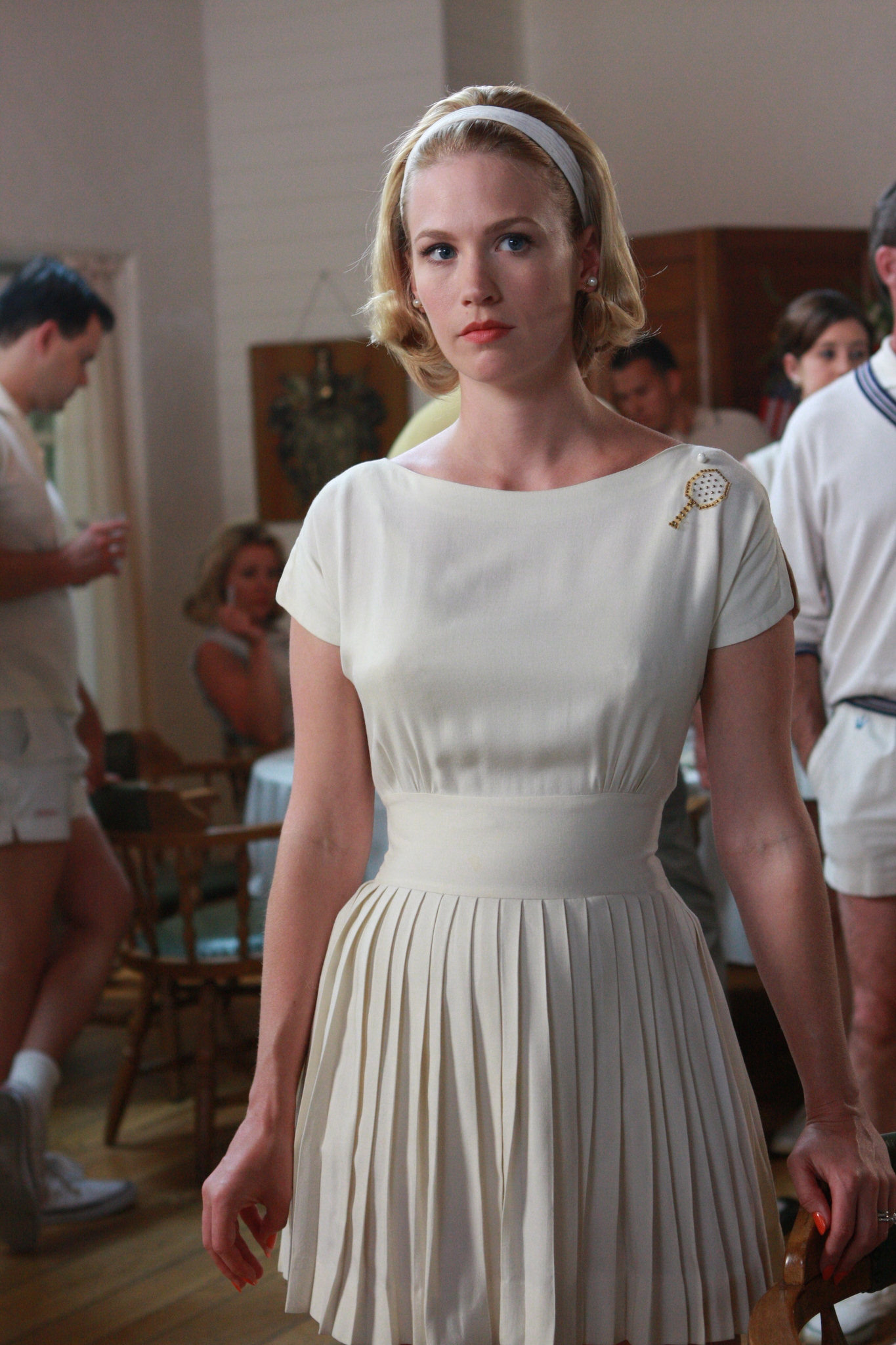 Still of January Jones in MAD MEN. Reklamos vilkai (2007)