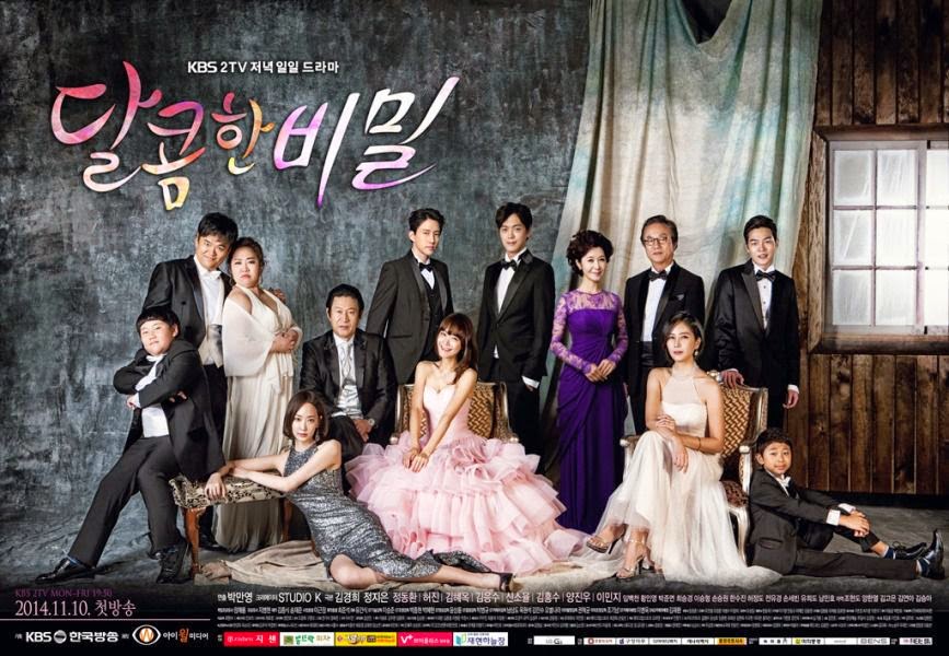 Poster for the KBS drama, Sweet Secrets.