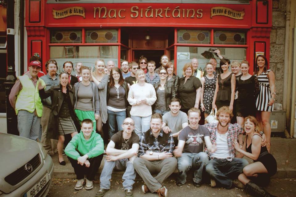 Cast and Crew from the music video 'Baby on the Brink'