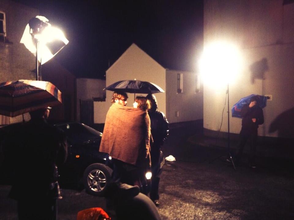Behind the scenes on the music video 'baby on the Brink' Ka Tet