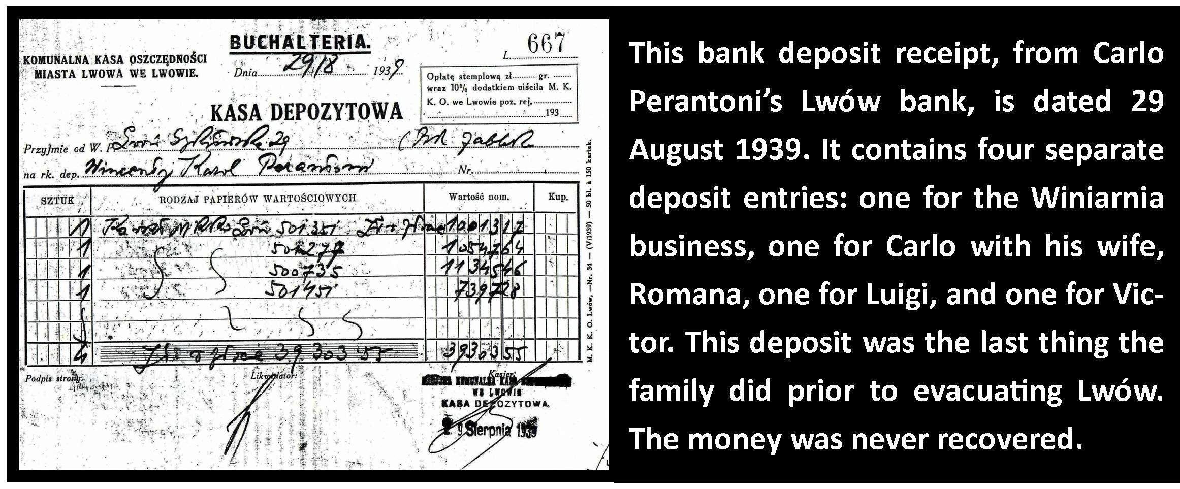 Perantoni Family money lost to USSR 3 times: 1st at the infamous Molotov-Ribbentrop 