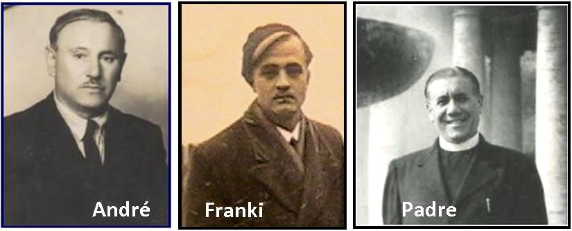 Screenplay characters: ANDRE FRODEL (genius lithographer-artist), FRANKI MOROWIEKI (Lwow postal worker university student), AND MICHELE KOLBUCH 