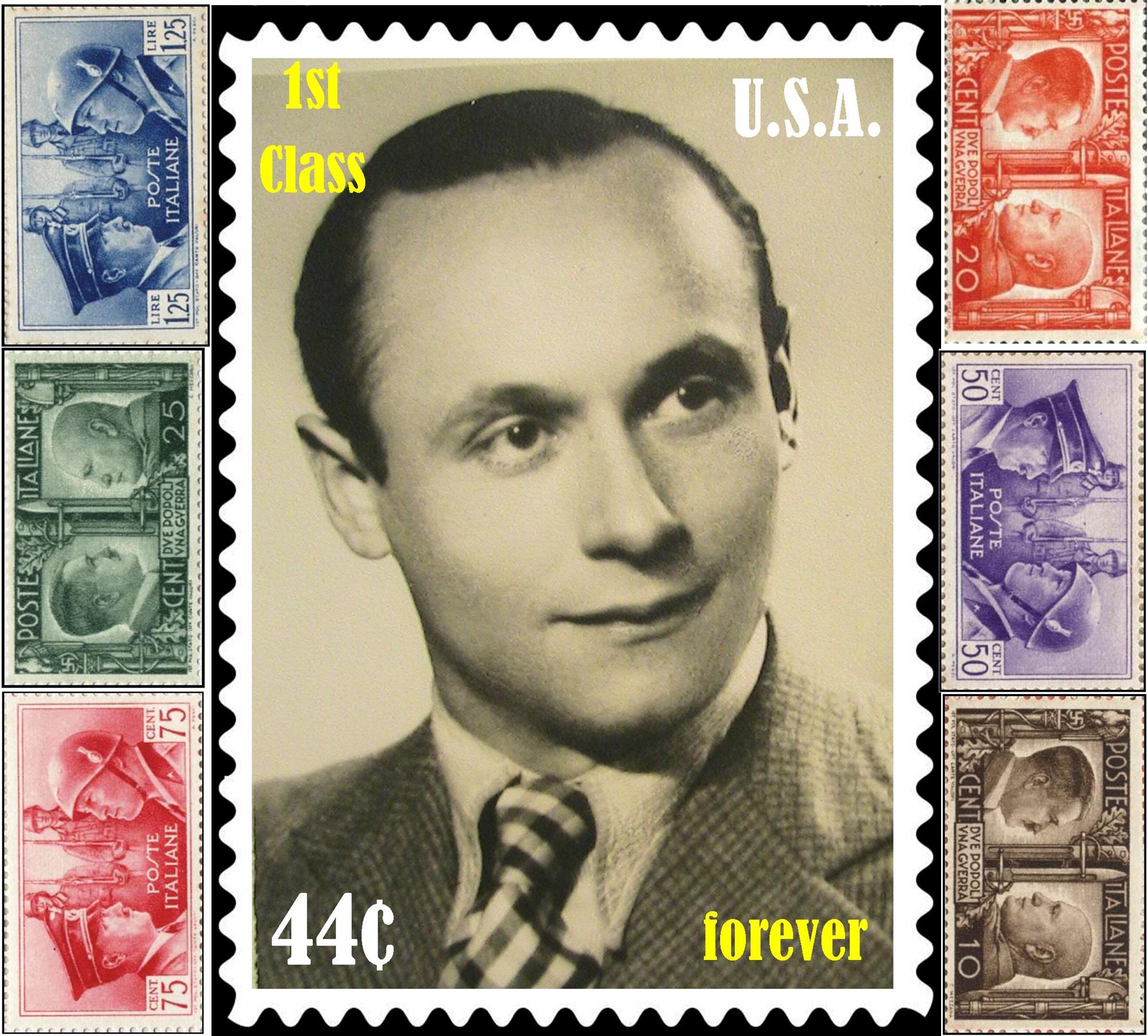 This is Victor Perantoni. He was an Italian born and raised in Poland, and lived Italy, Australia, and USA. He was one of the great stamp collectors of the 20th century, and then he died after having witnessed his century's fruit: 9/11/2001