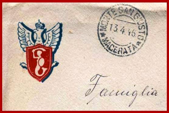 Polish 2nd Corps Emblem next to 1946 postmark. Letter sent to Victor by Franki, still in Italy awaiting repatriation to Poland. The sad reality faced by some of the bravest soldiers of WWII, the Polish 2nd Corps.