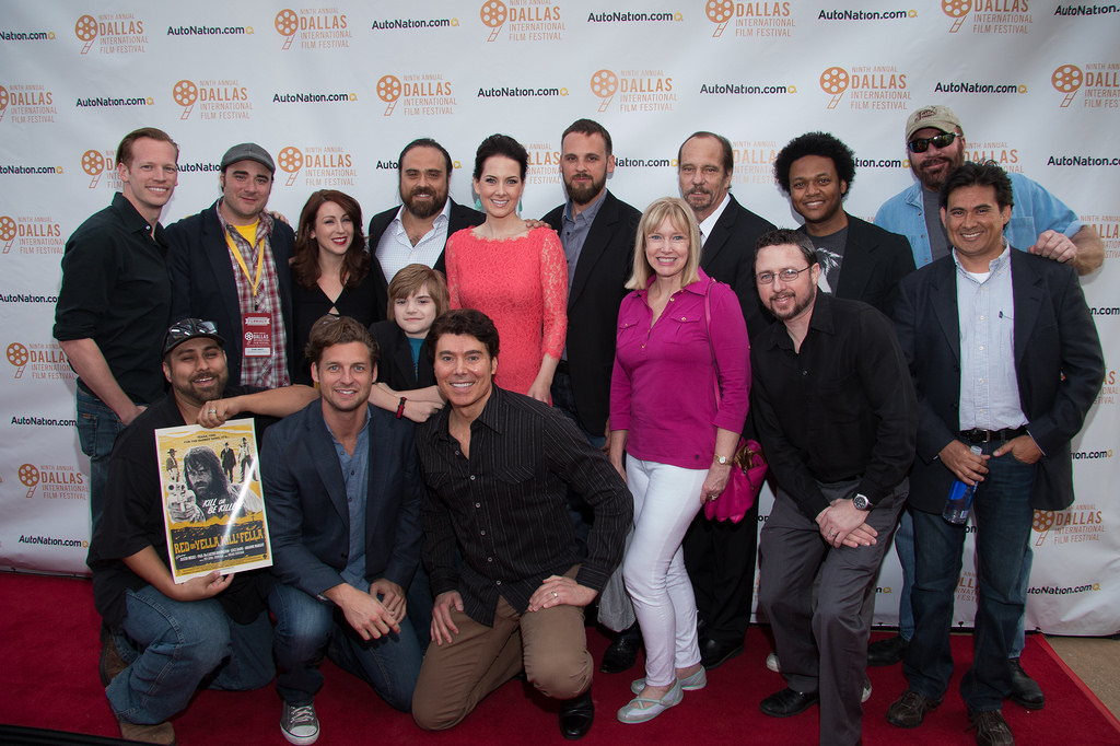 On the red carpet at DIFF 2015 with the cast of Red on Yella Kill a Fella