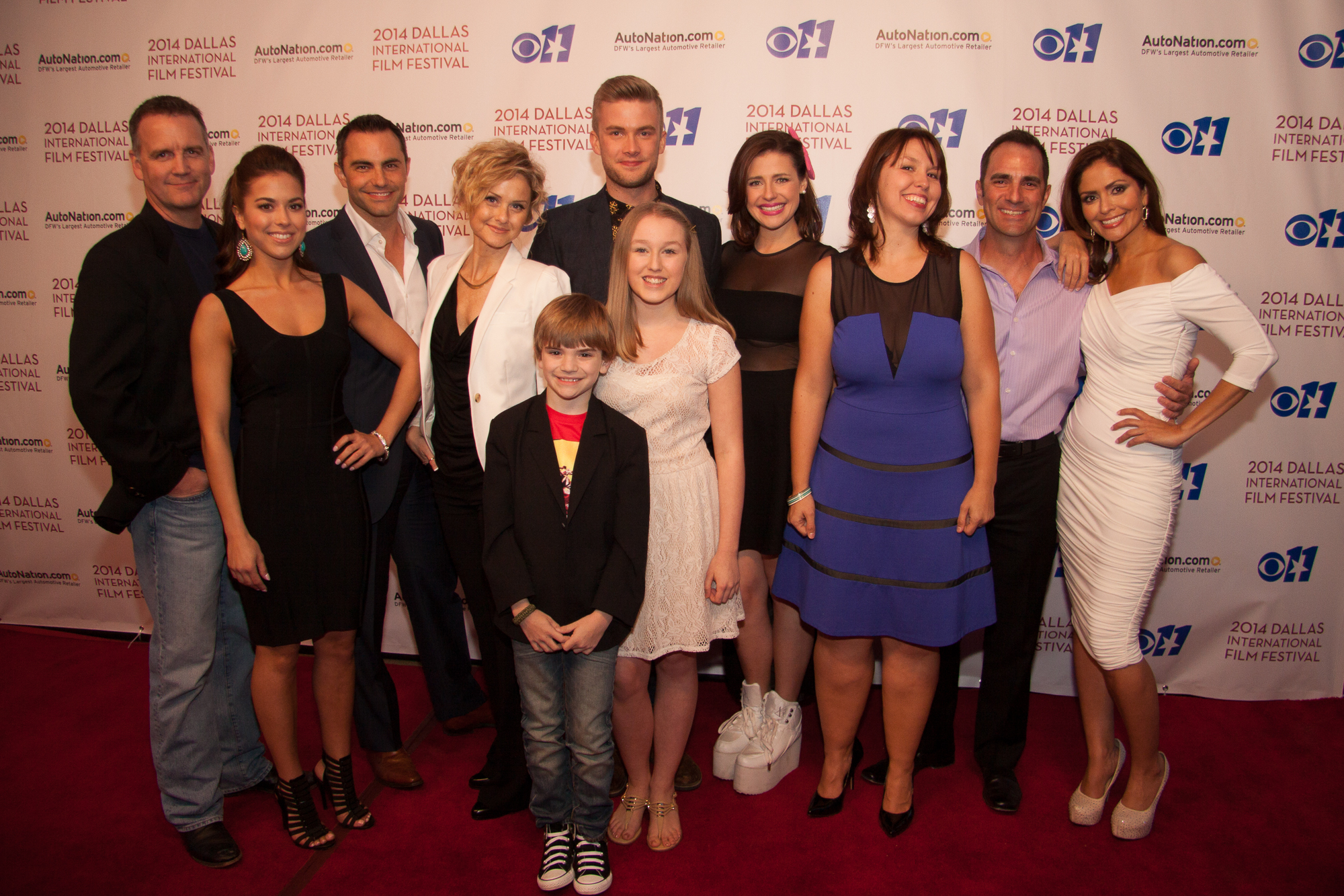 Cast of About Mom and Dad at Dallas International Film Festival