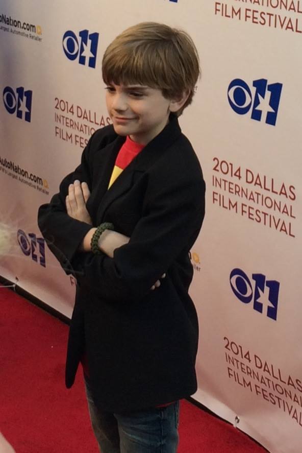 On the red carpet at the Dallas International Film Festival (DIFF)