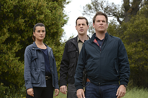 Still of Sean Murray, Michael Weatherly and Cote de Pablo in NCIS: Naval Criminal Investigative Service (2003)