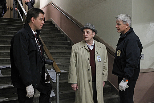 Still of Mark Harmon, Bob Newhart and Michael Weatherly in NCIS: Naval Criminal Investigative Service (2003)