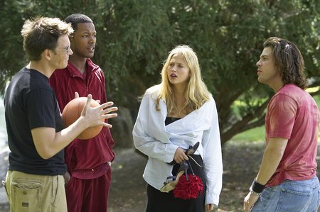 Estella Warren, Flex Alexander, Christian Kane and Michael Weatherly in Her Minor Thing (2005)